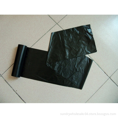 Black Garbage Bags on Roll for Garbin Bin